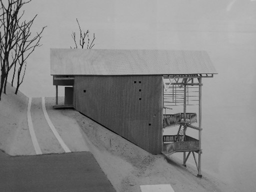 Modell Haus Kolig am Ossiachersee von Manfred Kovatsch