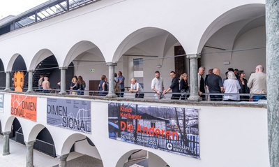 Günther Domenig: DIMENSIONAL Eröffnung im MMKK