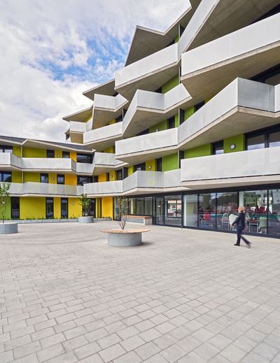 Wohnbebauung Stadtpark Lehen, PLOV Architekten ZT GmbH & MOA Architekten ZT GmbH – © Andreas Buchberger, Stefan Zauner Wohnbebauung Stadtpark Lehen, PLOV Architekten ZT GmbH & MOA Architekten ZT GmbH