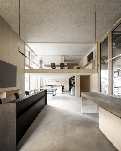 PCT Loftbüro, dunkelschwarz ZT OG