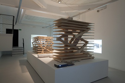 Blick in die Ausstellung "Christian Kerez: Traum & Wirklichkeit"