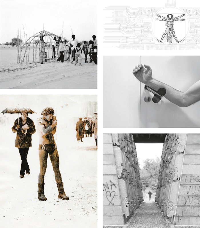 Beiträge zur Ausstellung "Die Körper und der Raum" von Lacaton & Vassal, Alexa Baumgartner, EOOS, Dietmar Feichtinger und Gerhard Mitterberger/Zita Oberwalder