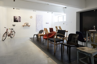 Blick in die Ausstellung "einfach alltäglich" im aut