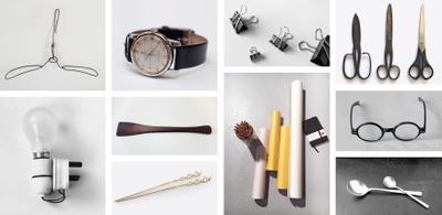 Auswahl der in der Ausstellung gezeigten Gegenstände (Lois Weinberger, Stefan Sagmeister, Werner Neuwirth, Ernst Beneder, Tony Fretton, Philip Lutz, Bazon Brock, Carl Pruscha, Manfred Gsottbauer, Francesca Torzo)