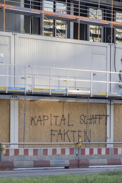 Julius C. Schreiner, Kapital schafft, Fotoarbeit, 2018