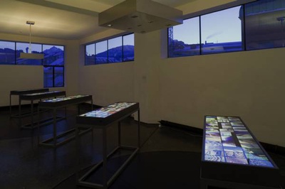 Blick in die Ausstellung "Hans Gangoly: Im Dialog"