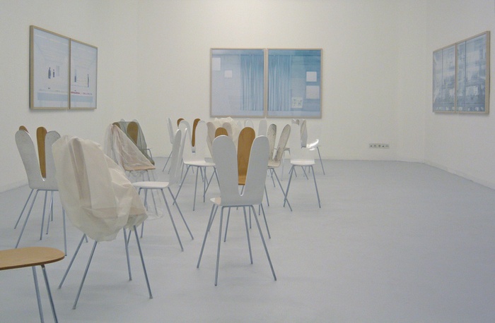 Blick in die Ausstellung im aut