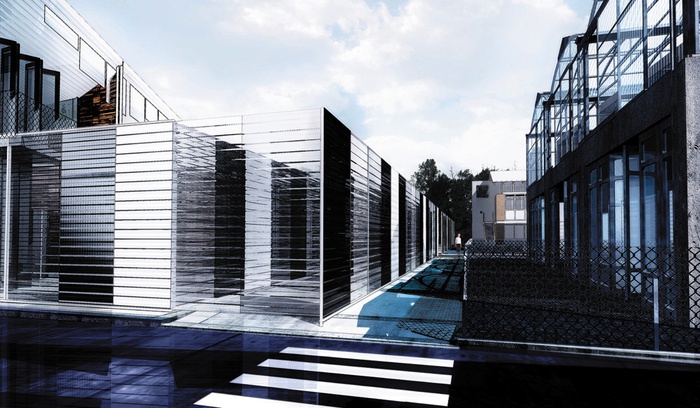 Visualisierung der Bauten von Jean Nouvel und Anne Lacaton & Jean Philippe Vassal