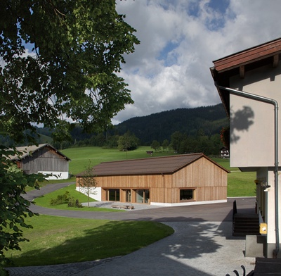 Dorfzentrum Steinberg am Rofan, 2013 - 2016, Foto: © Günter R. Wett