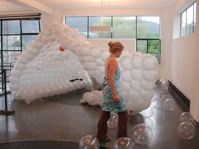 Installation "Blow Job" im aut