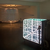 Blick in die Ausstellung im aut