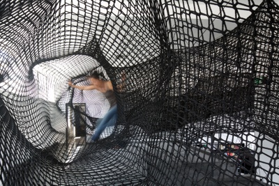 Installation "Tube Innsbruck" im aut, Bildnachweis: © Günter R. Wett