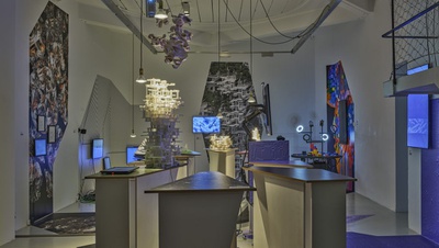 Blick in die Ausstellung "Potenziale 3"