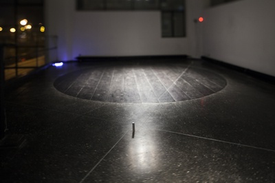 Blick in die Ausstellung "Rens Veltman: Infra und Ultra oder Colonise the Dark"