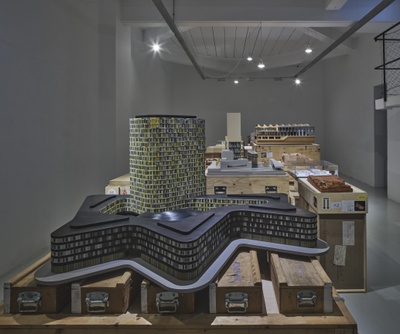 Blick in die Ausstellung "Open Box"