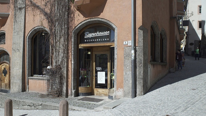 Lois Welzenbacher, Umbau Buchhandlung Moser (heute Riepenhausen), Hall, 1919