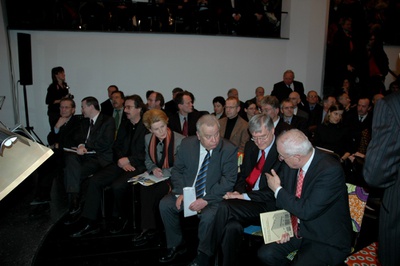 Eröffnung aut. architektur und tirol und Archiv für Baukunst am 14. Jänner 2005
