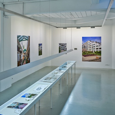 Ausstellung "Geometrien des Lebens. Materialien zu Viktor Hufnagl" im aut