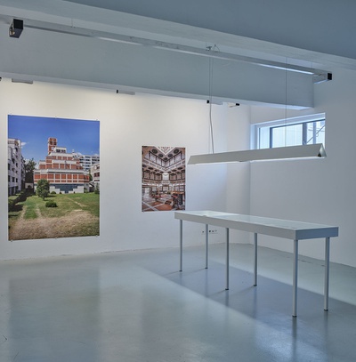 Ausstellung "Geometrien des Lebens. Materialien zu Viktor Hufnagl" im aut