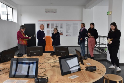 Pressegespräch zur Ausstellung "Widerstand und Wandel".