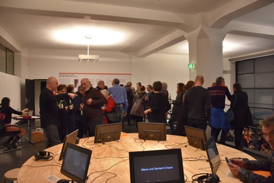 Eröffnung der Ausstellung "Widerstand und Wandel" im aut