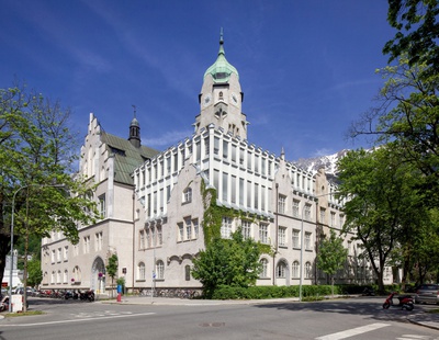 Ekkehard Hörmann, Aufstockung Handelsakademie, Innsbruck, 1971 – 77