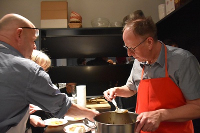 Abendessen mit Partnern und Sponsoren im aut am 24. Feber 2018