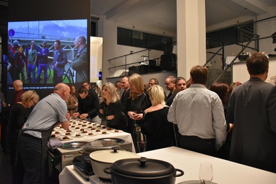 Abendessen mit Partnern und Sponsoren im aut am 23. Feber 2019