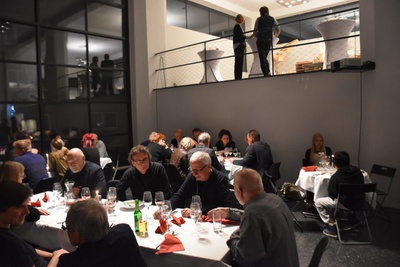 Abendessen mit Partnern, Sponsoren und Förderern im aut am 22. Feber 2025