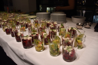 Vorspeisen: Wintersalat und Ceviche