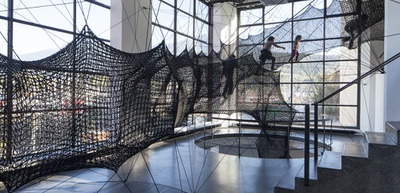 Tube Innsbruck – Net-Installation 
made by Numen/for Use, 2015