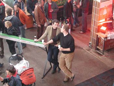 Marktplatz Architektur mit Bar