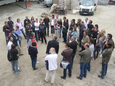 Architektur in Bewegung – Des Kaysers Garten. Führung durch den Schülerhort "Kaysergarten" mit Johannes Wiesflecker Foto © aut. architektur und tirol
