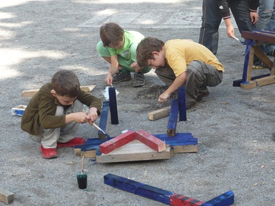 "Parkwerkstatt" für Kinder