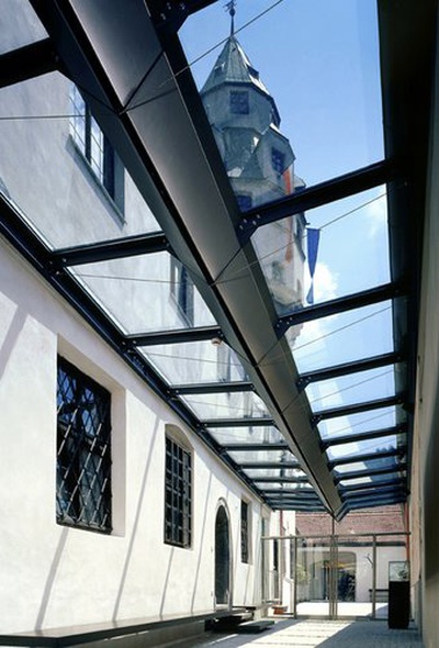 Burg Hasegg, Eingangsbereich – © Stefan Hobel Burg Hasegg, Eingangsbereich