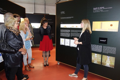 Architekturtage 2016 in Tirol – Führung durch die Ausstellung zum Thema "Licht" in der Bartenbach Lichtwelt in Aldrans