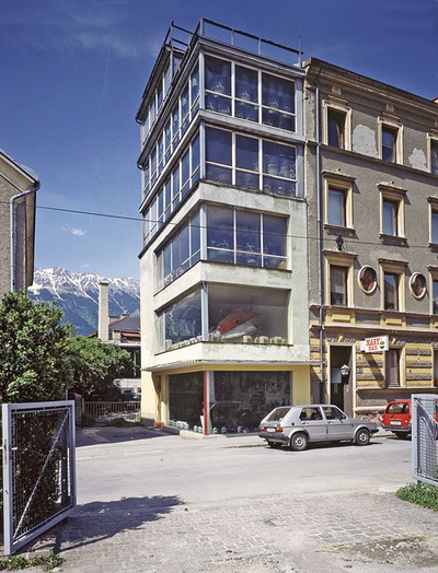 Otto-Mathé-Haus, Innsbruck – © Nikolaus Schletterer Otto-Mathé-Haus, Innsbruck