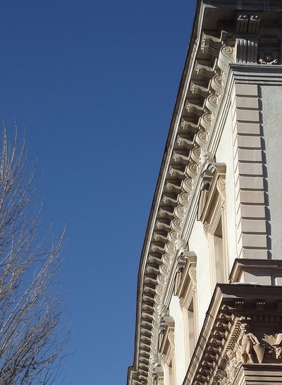 Fassadendetail Ferdinandeum – © Hans S. Partsch Fassadendetail Ferdinandeum