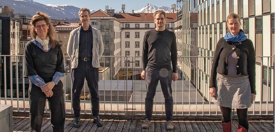 Kornelia Gysel, Bernd Vlay, Andreas Cukrowicz, Marie-Theres Okresek – © IKM/Dullnigg Kornelia Gysel, Bernd Vlay, Andreas Cukrowicz, Marie-Theres Okresek