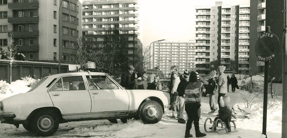 Albert Mayr, Available Amplification, Olympisches Dorf, Innsbruck, 1975 – © Albert Mayr Albert Mayr, Available Amplification, Olympisches Dorf, Innsbruck, 1975