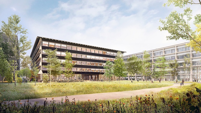 Herzog & de Meuron, Hortus, Allschwil, Rendering