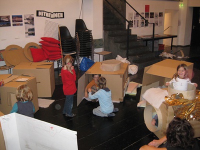 Architekturspiele für Kinder von 4 bis 6 Jahren