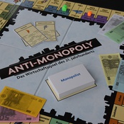 Spiel "Anti-Monopoly", erschienen erstmals 1973
