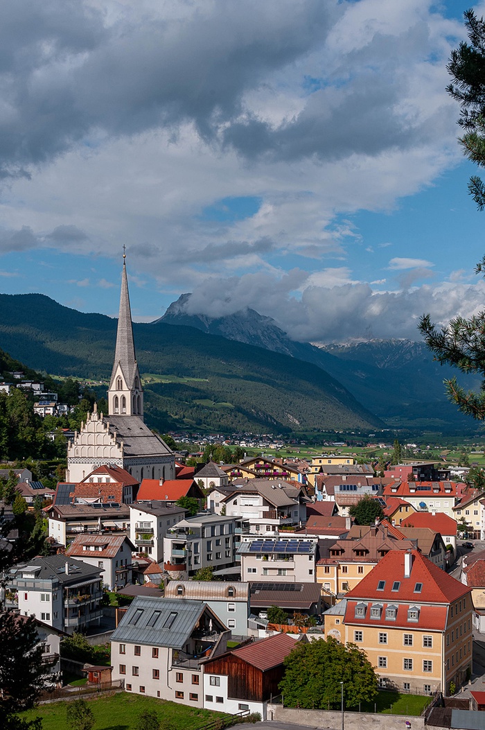 Blick auf die Oberstadt von Imst