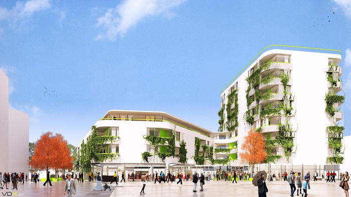 Bruno Sandbichler, Quartiershaus Grüner Markt, Wien