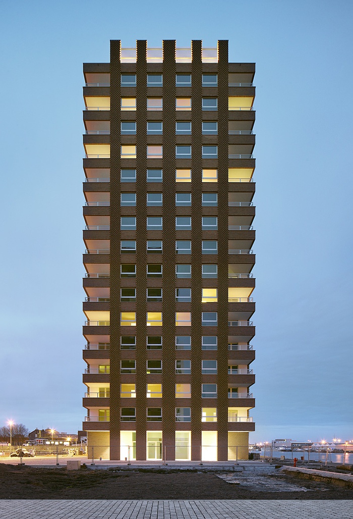 Tony Fretton Architects, Tower 6, Antwerpen