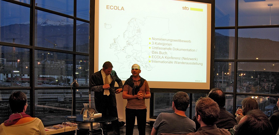 Erste sto lecture, 2007 Erste sto lecture, 2007