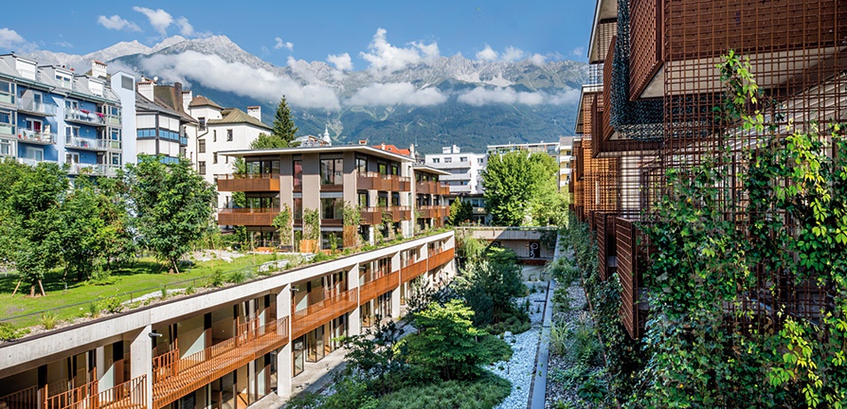 Wohnanlage Salamander, Innsbruck – © Peter Prantner Wohnanlage Salamander, Innsbruck