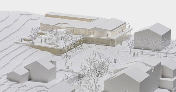 Bildungscampus Ellbögen, Modell