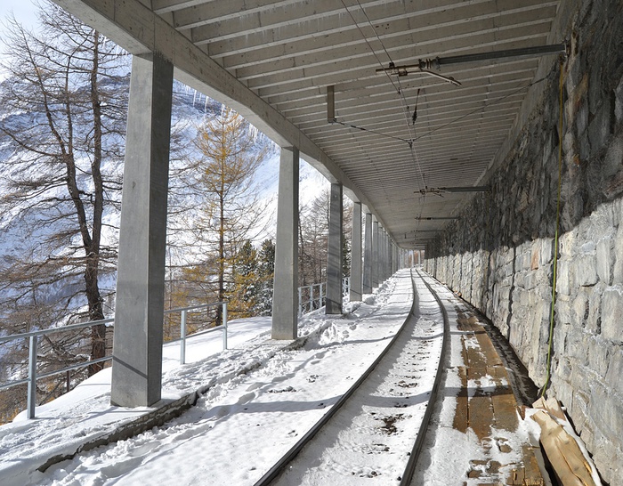 Galerie Grüm, Berninabahn